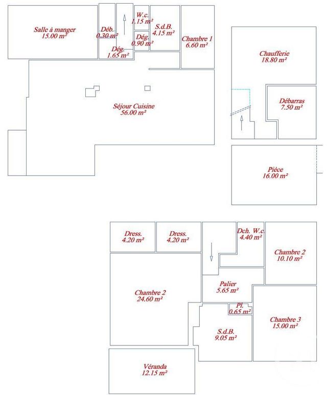 maison à vendre - 6 pièces - 175.0 m2 - ST JEANNET - 06 - PROVENCE-ALPES-COTE-D-AZUR - Century 21 Cbs Immobilier