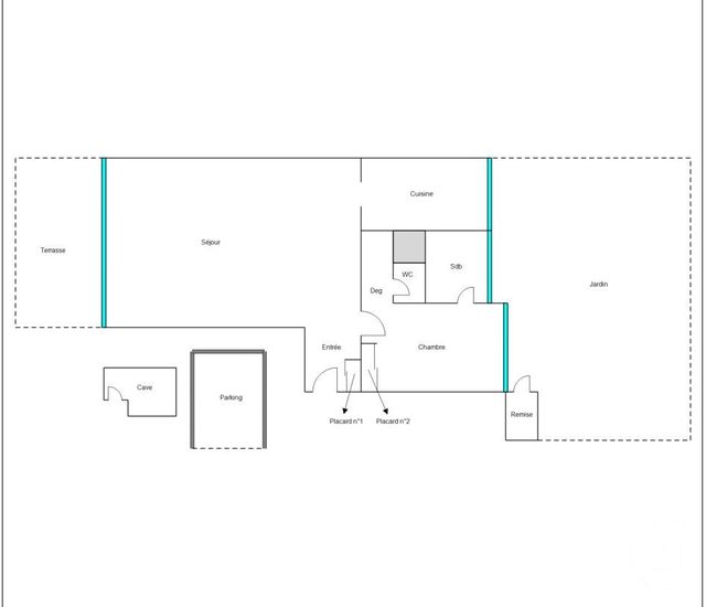 Appartement F2 à vendre - 2 pièces - 61.0 m2 - NICE - 06 - PROVENCE-ALPES-COTE-D-AZUR - Century 21 Cbs Immobilier