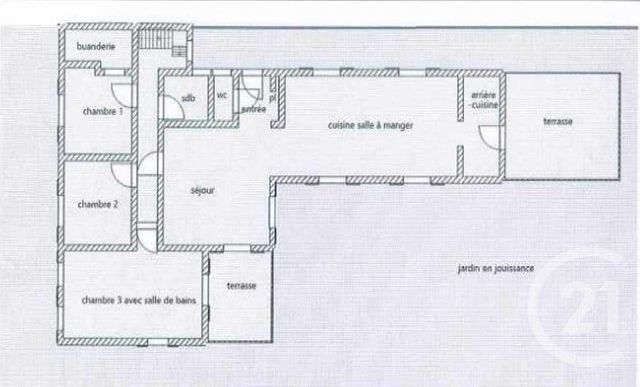 maison à vendre - 8 pièces - 192.0 m2 - NICE - 06 - PROVENCE-ALPES-COTE-D-AZUR - Century 21 Cbs Immobilier