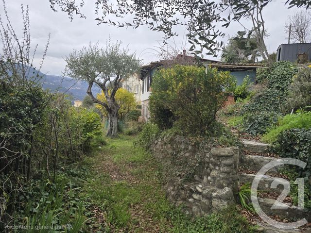 terrain à vendre - 660.0 m2 - CASTAGNIERS - 06 - PROVENCE-ALPES-COTE-D-AZUR - Century 21 Cbs Immobilier