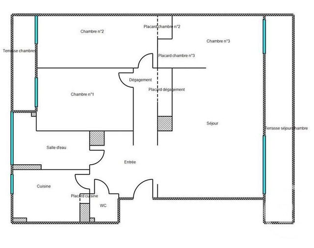Appartement F4 à vendre - 4 pièces - 69.8 m2 - NICE - 06 - PROVENCE-ALPES-COTE-D-AZUR - Century 21 Cbs Immobilier