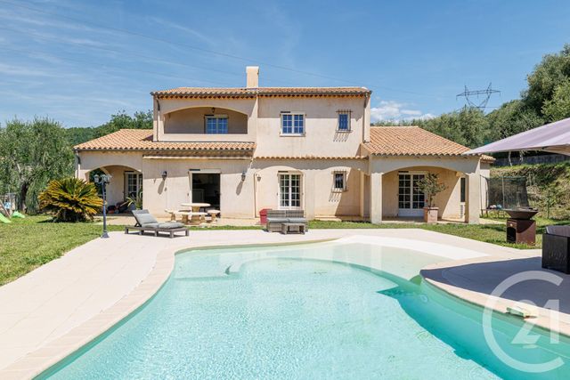 maison à vendre - 5 pièces - 217.0 m2 - CONTES - 06 - PROVENCE-ALPES-COTE-D-AZUR - Century 21 Cbs Immobilier